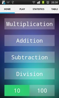 Mental Math android App screenshot 2